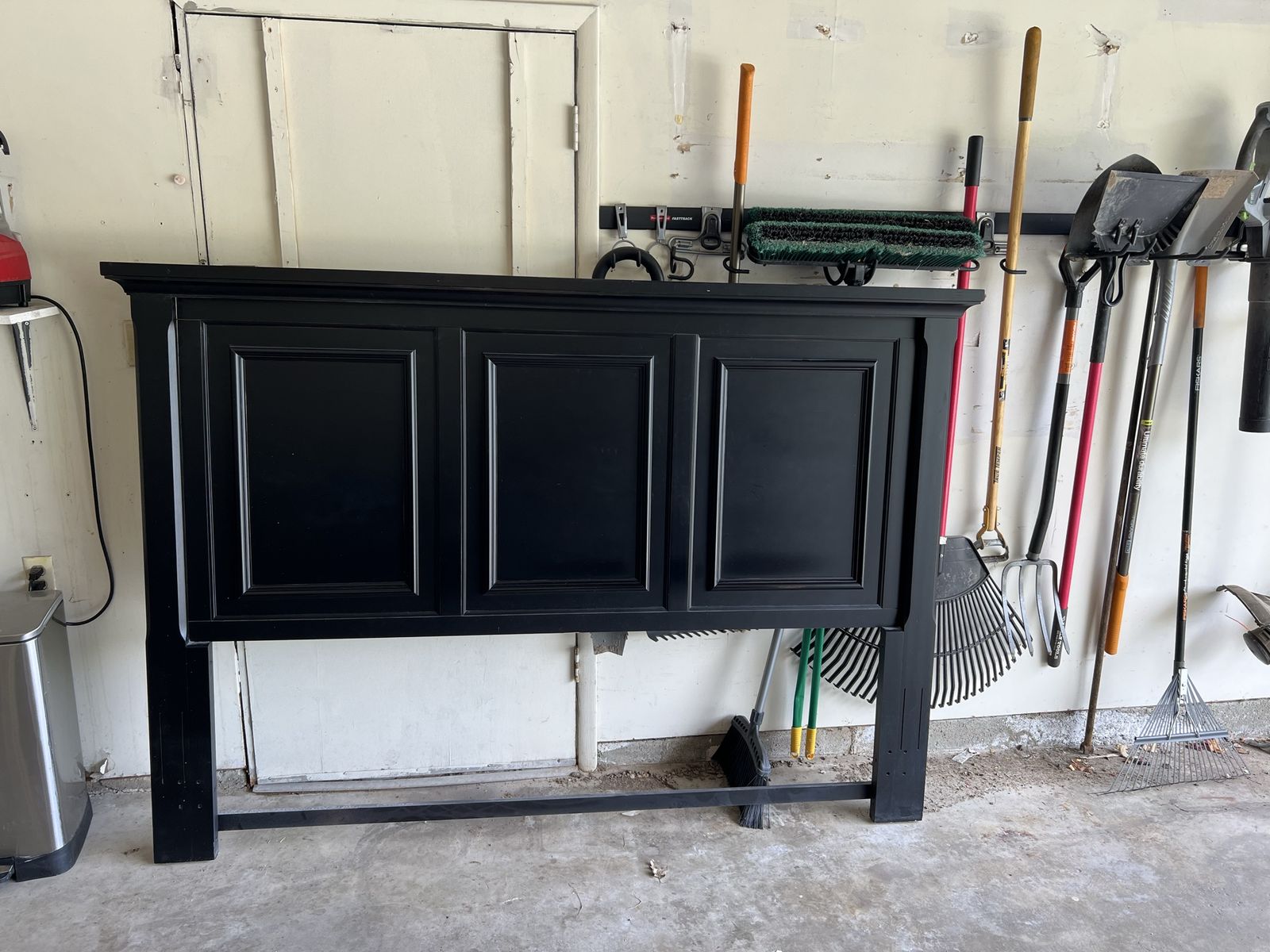 Black Headboard - Panel Style