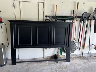 Black Headboard - Panel Style