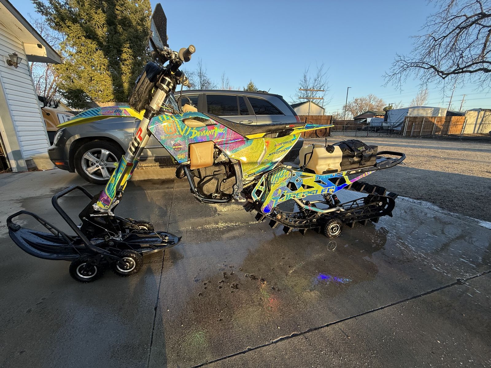 Husqvarna FX450 & Timbersled Riot 3 Pro Gen 2