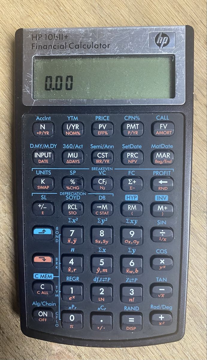 HP 10bII+ Financial Calculator
