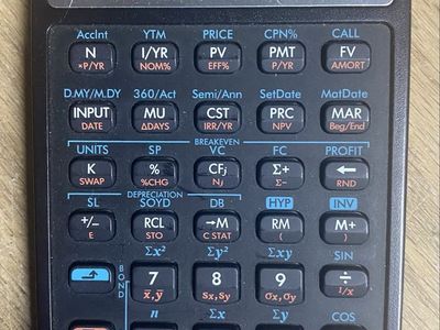 HP 10bII+ Financial Calculator