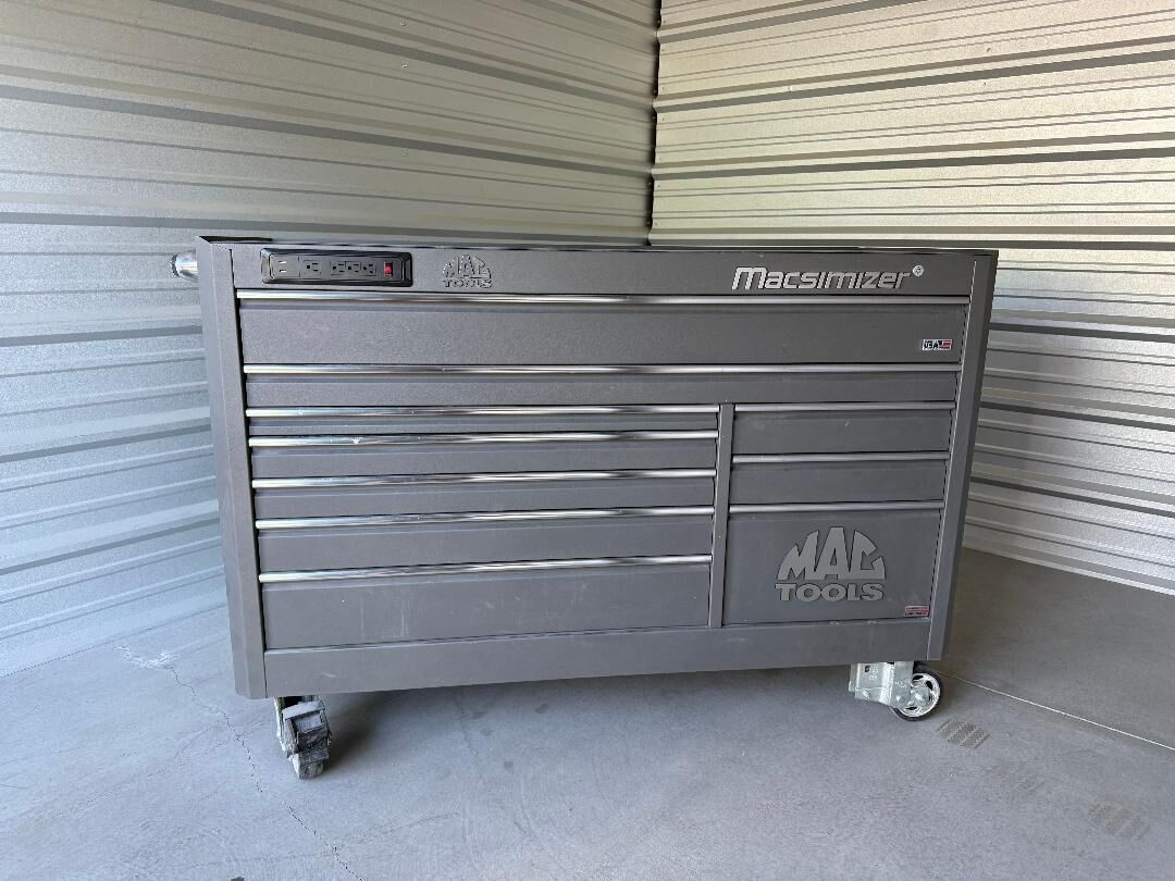 Macsimizer 10 Drawer Toolbox with Power Drawer