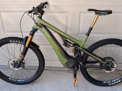 2022 Pivot Shuttle AM eMTB Electric Mountain Bike - Green, Full Suspension, sz Large