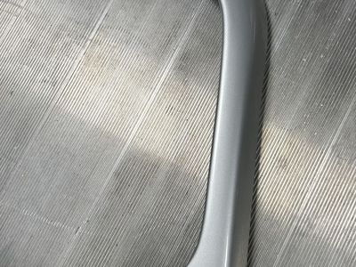Jeep Wranger TJ Front Fender Flare Silver 97-04