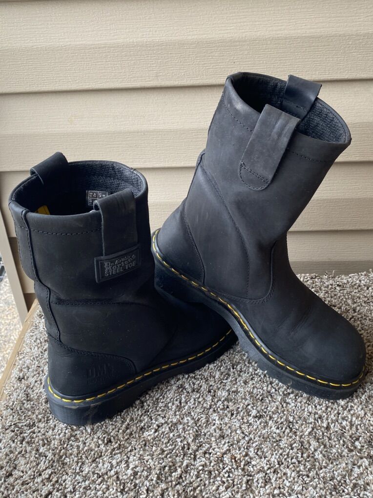 Dr Martens Size9 Steel Toe Boots
