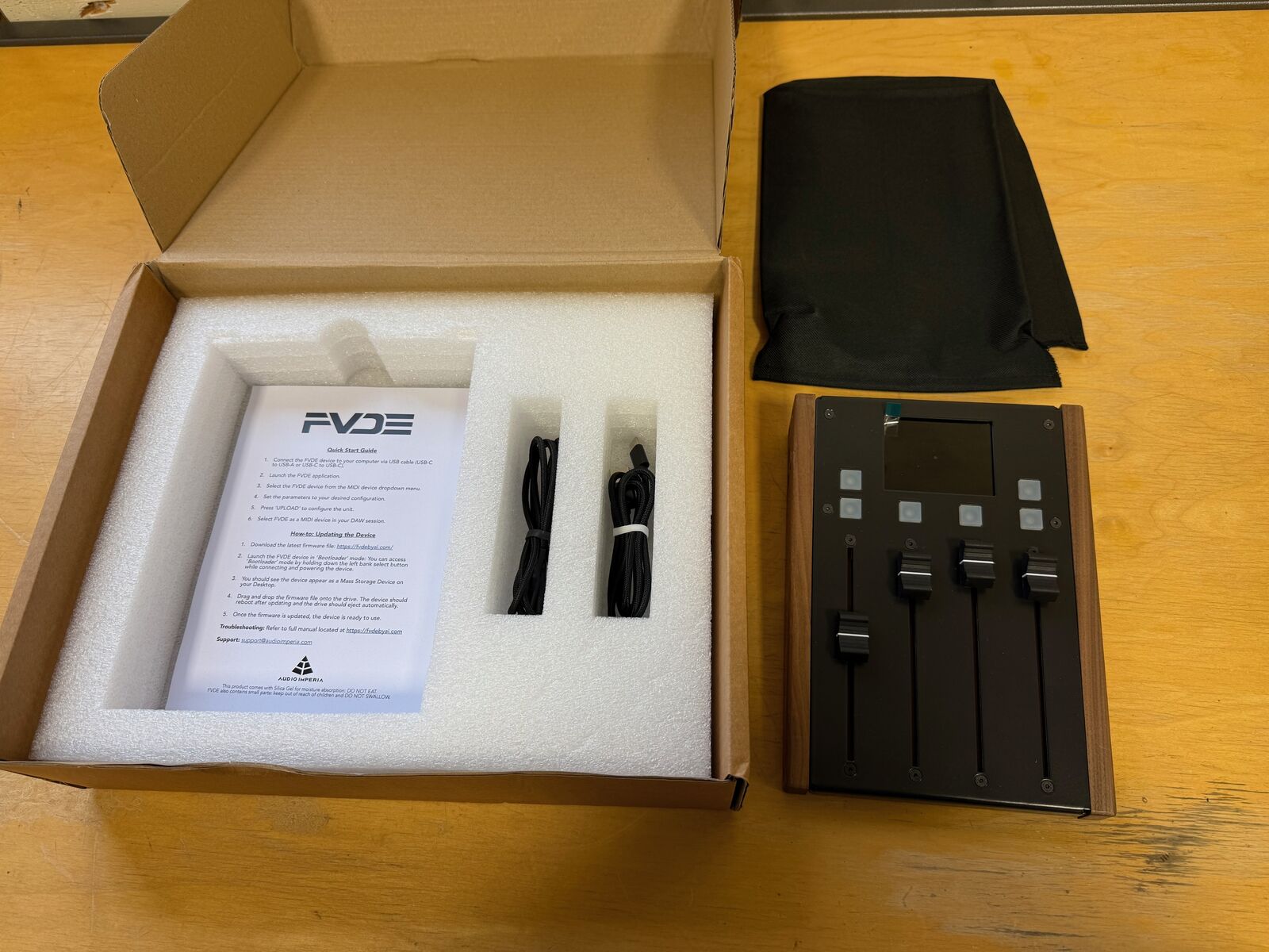 Audio Imperia FVDE - Midi Fader - Midi CC Controller