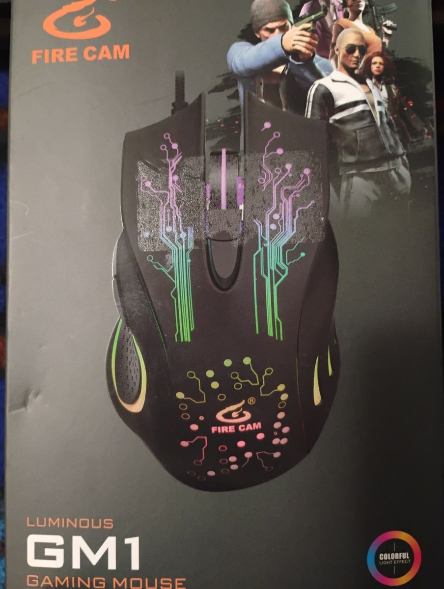Fire Cam Luminous GM1 Gaming Mouse