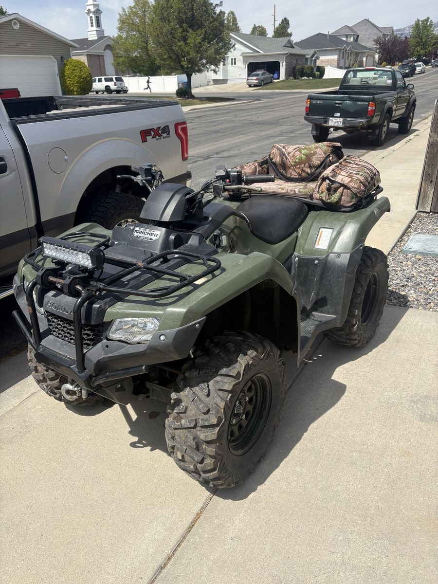 2014 Honda Rancher 420 4x4 ATV