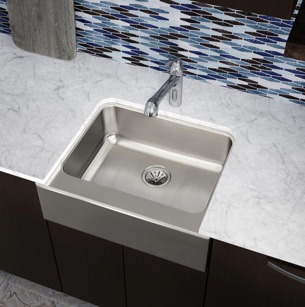 Elkay ELUHF2520 Lustertone Stainless Steel Kitchen Sink