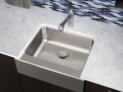 Elkay ELUHF2520 Lustertone Stainless Steel Kitchen Sink