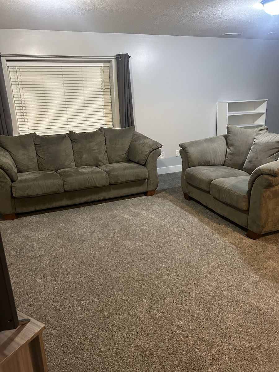 Couch and love seat set
