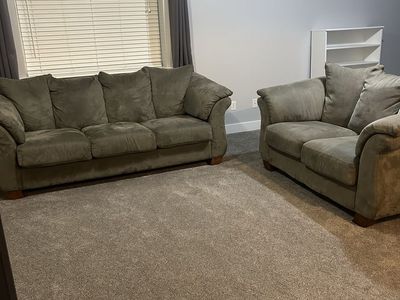 Couch and love seat set