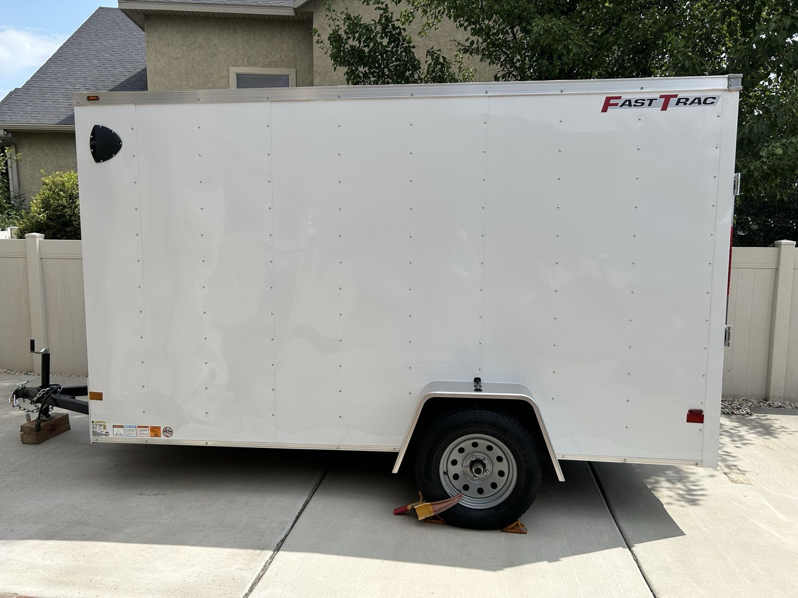 2026 Wells Cargo FastTrac 6x12 Enclosed Cargo Trailer – Like New