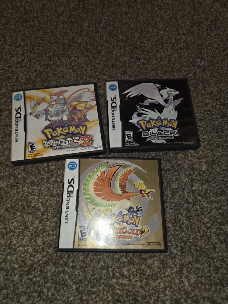 Pokemon ds games cib Authentic ( prices in description)