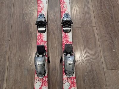 Kids Fischer Skis 100 Cm W/ Rossingnol Boots 18-19.5 235 MM