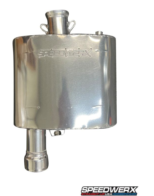 2025-2026 Arctic Cat ZR/RIOT/M 858 C-TEC2 CATALYST Models Lightweight/Ceramic Coated Muffler