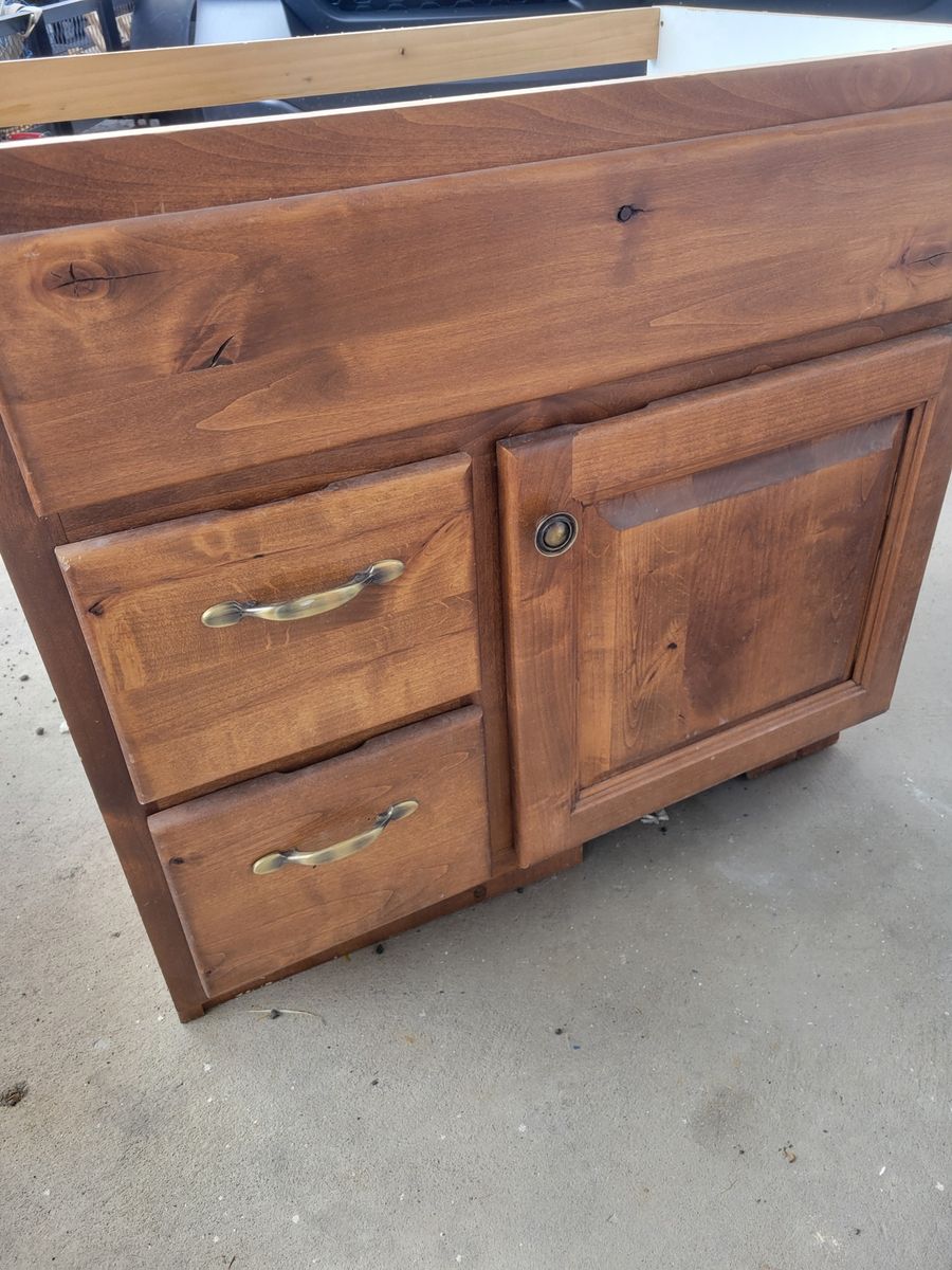 Cabinet vanity