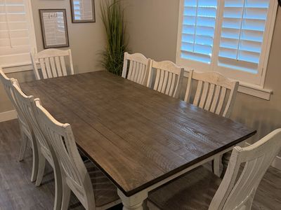 Dining Room Table and Chairs