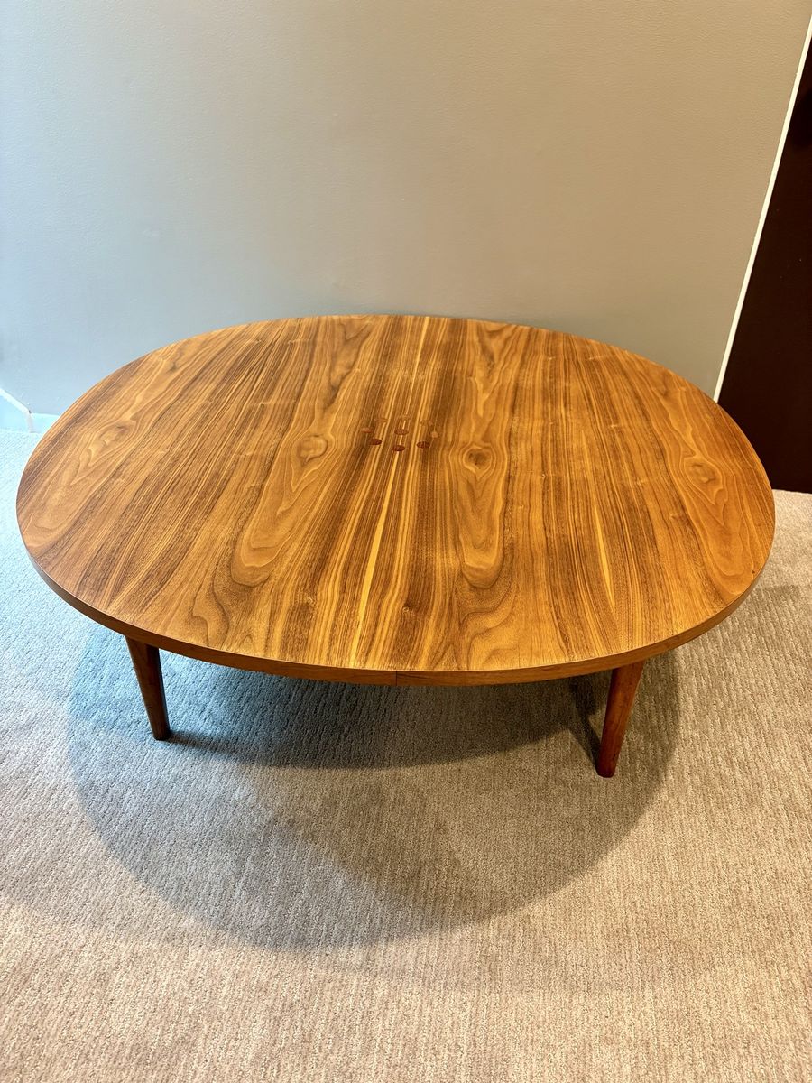 Mid Century Walnut Coffee Table Drexel Declaration