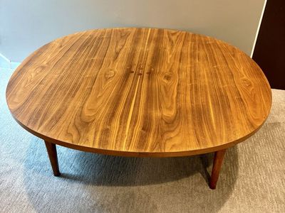 Mid Century Walnut Coffee Table Drexel Declaration