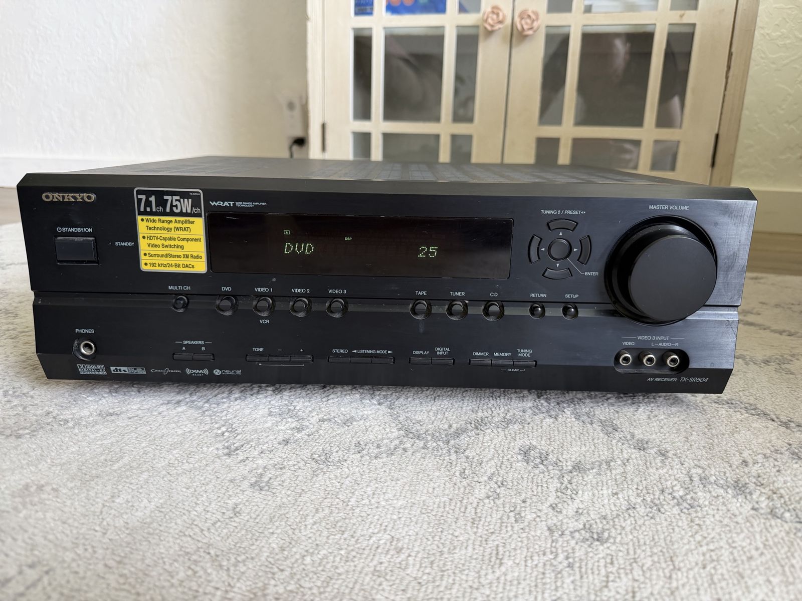 Onkyo TX-SR504 A/V Receiver