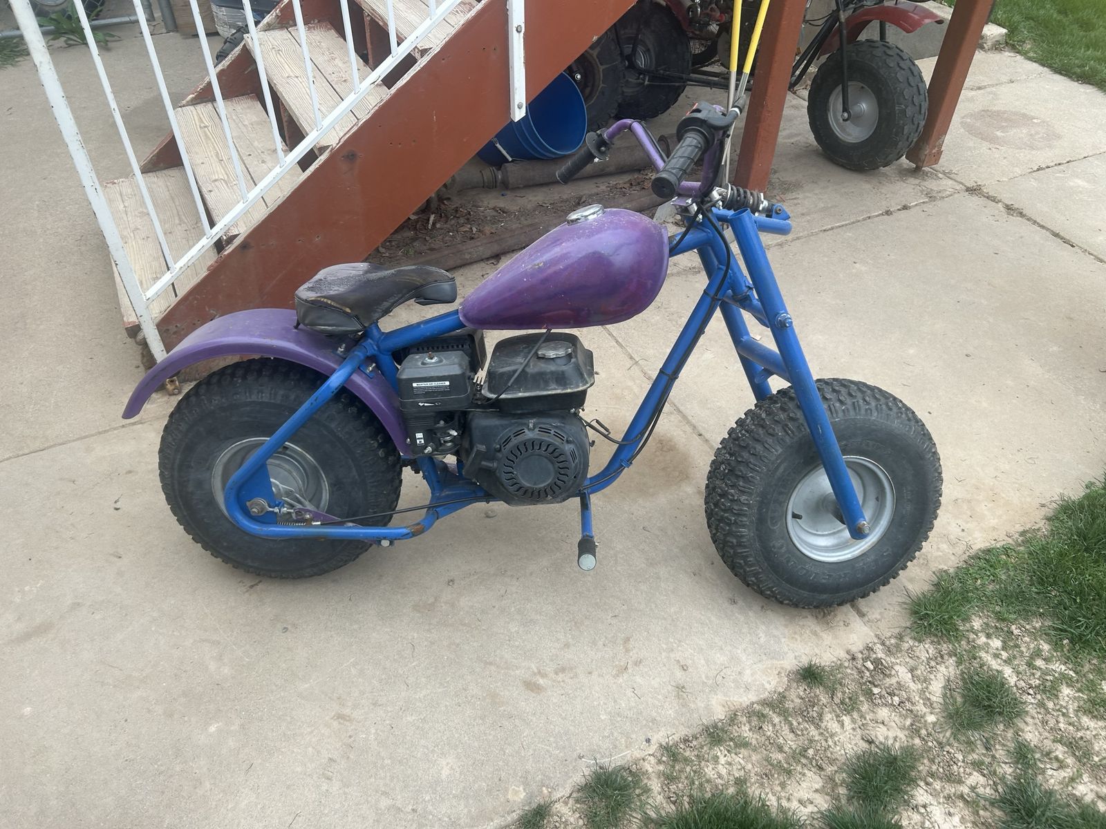Mini Bike Hawg Ty vintage