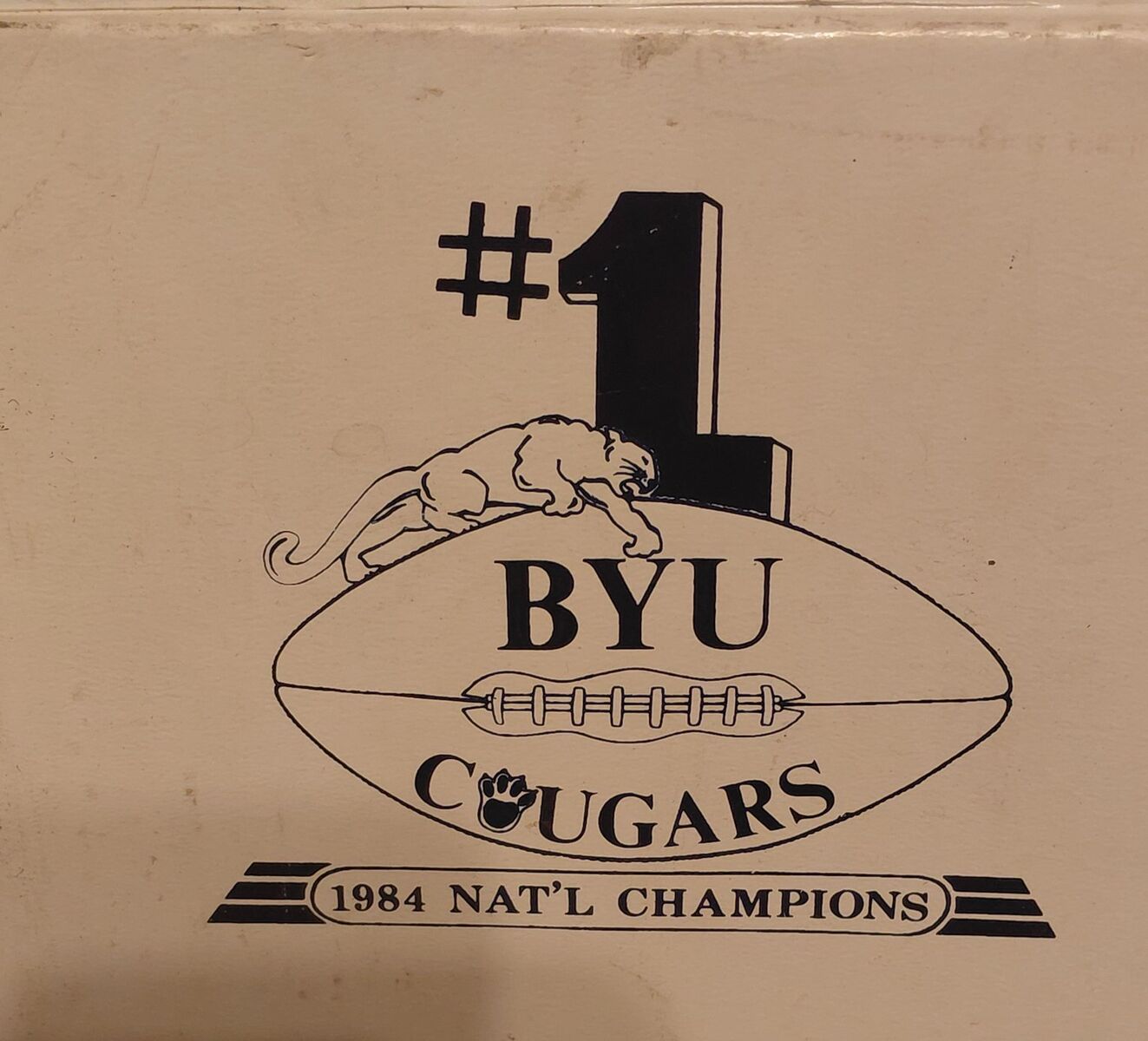 BYU 1984 National Championship Stadium Chair