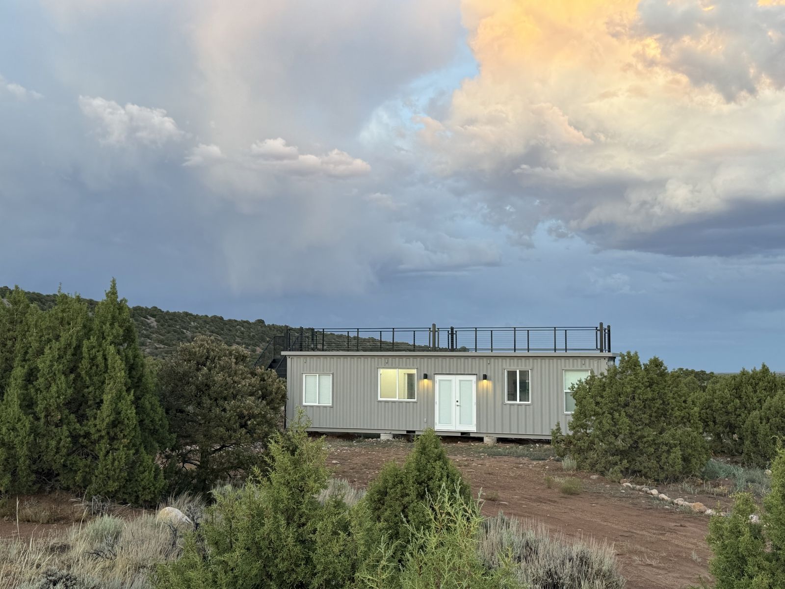 Container home w/8 acres