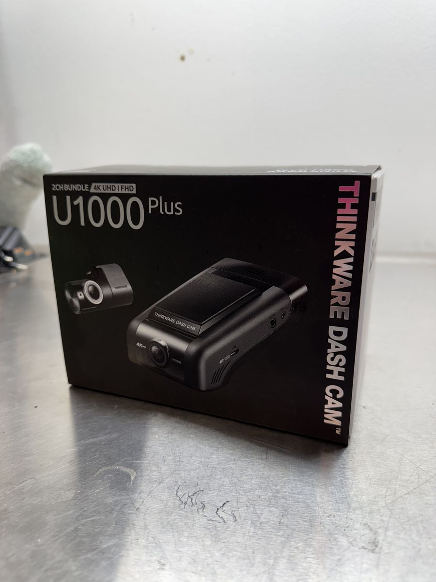 Thinkware U1000 plus front and rear dash cam