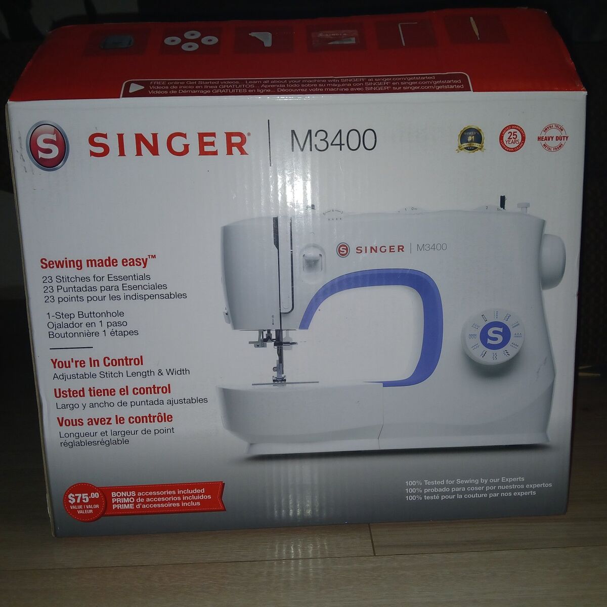 Like New Singer Sewing Machine, READ DESCRIPTION