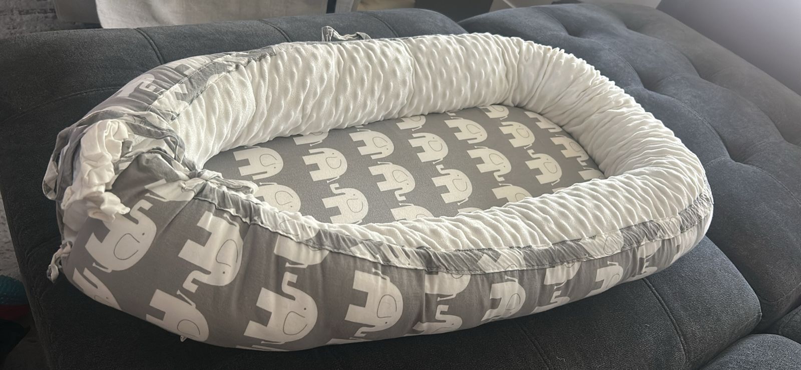 Elephant baby lounger