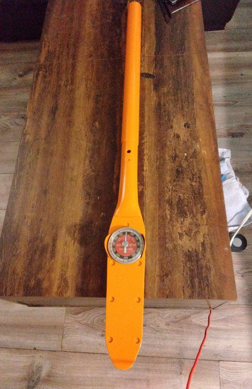 Vintage Snap-On 602A Torqueometer- 600 lbs ,