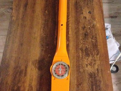 Vintage Snap-On 602A Torqueometer- 600 lbs ,