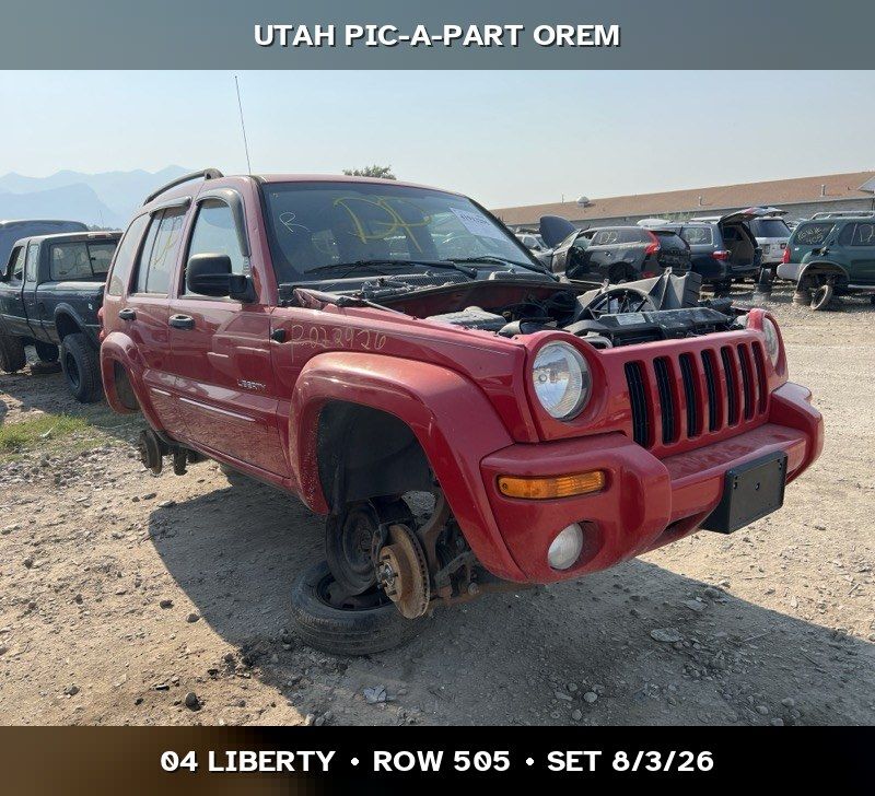 New Arrival - 2004 Jeep Liberty Parts - UTPAP Orem
