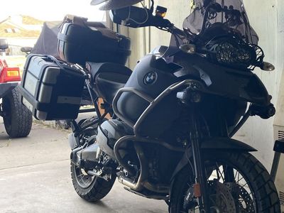 2013 R1200 GS Adventure hat rack