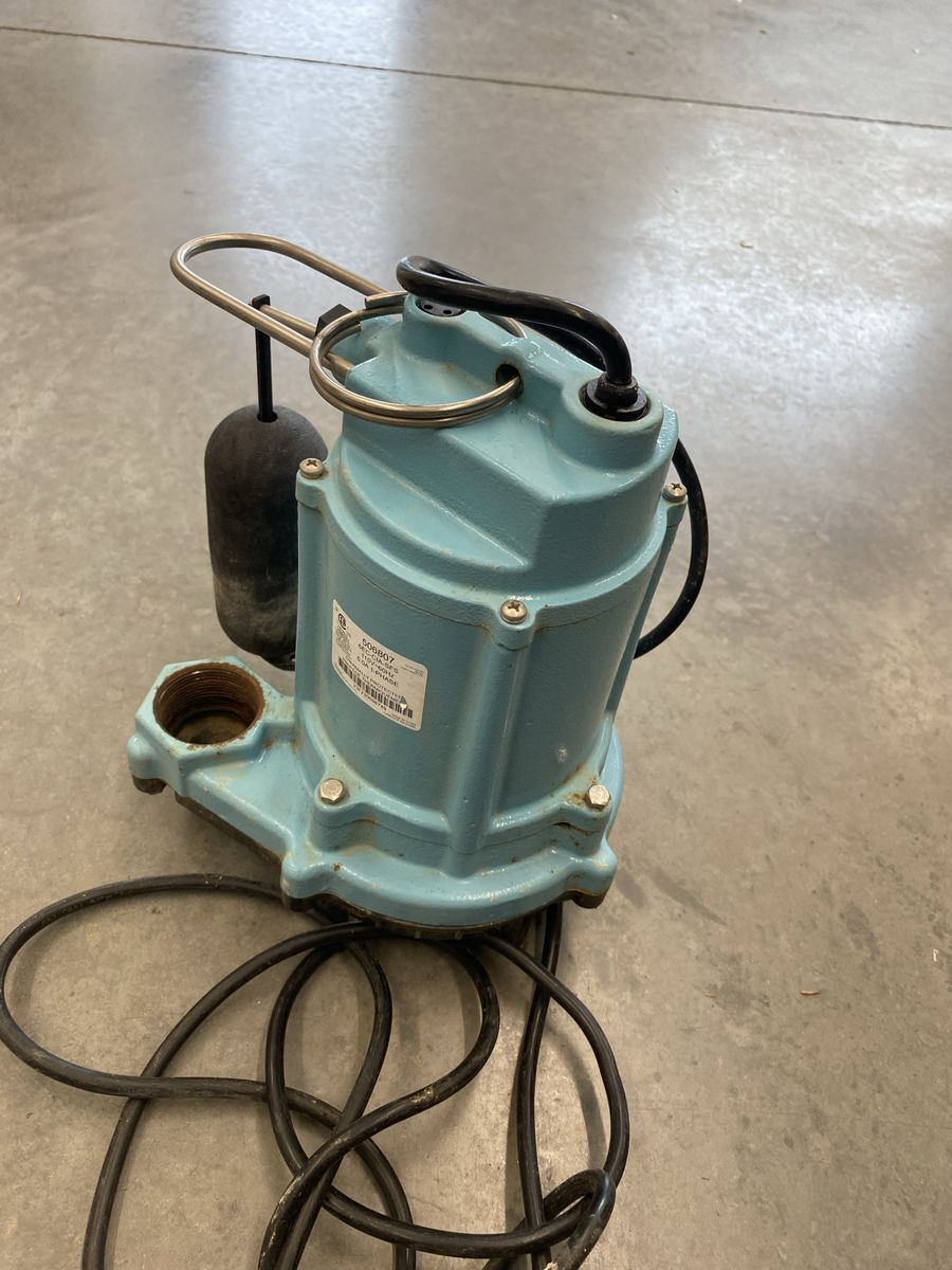 Little Giant Sump Pump 1/3 HP