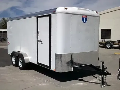 7 x 16 Interstate Enclosed Cargo Trailer FREE INSPECTION
