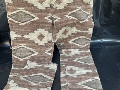 Lauren Jeans Co Ralph Lauren Southwestern Aztec Print Modern Skinny Jeans Size 10