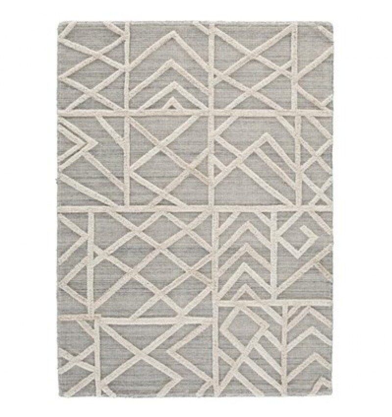 Ashley Karah Gray Large Rug