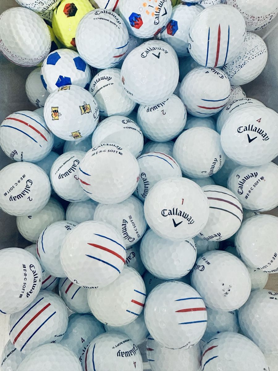 200 like new Callaway Chrome Soft/Tour Balls
