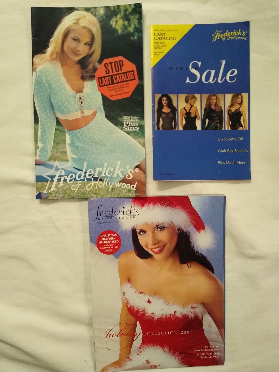Frederick’s of Hollywood Catalogs