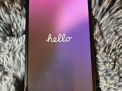 iPhone 13 Pro, 256GB in Sierra Blue. (looks light gray)