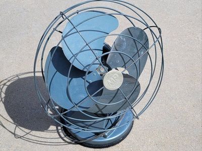 Vintage Mimar Products (MP) CA-412 Industrial Electric Table Fan