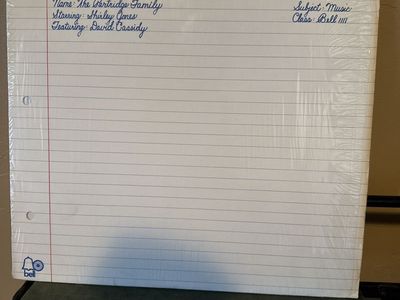The Partridge Family Notebook Vinyl LP Record Album