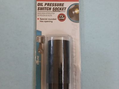 New Used Once Performance Tool Oil Pressure Switch Socket 1-1/16