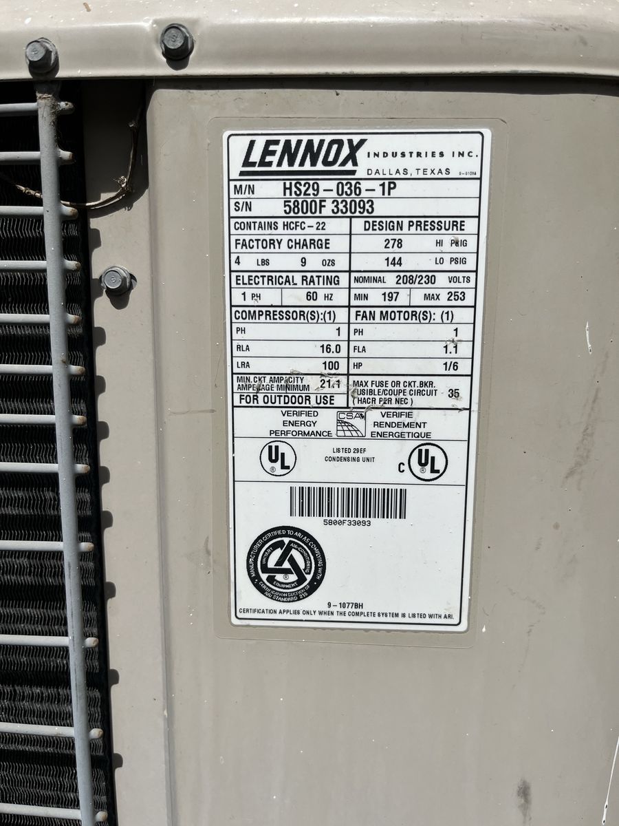Older AC unit 