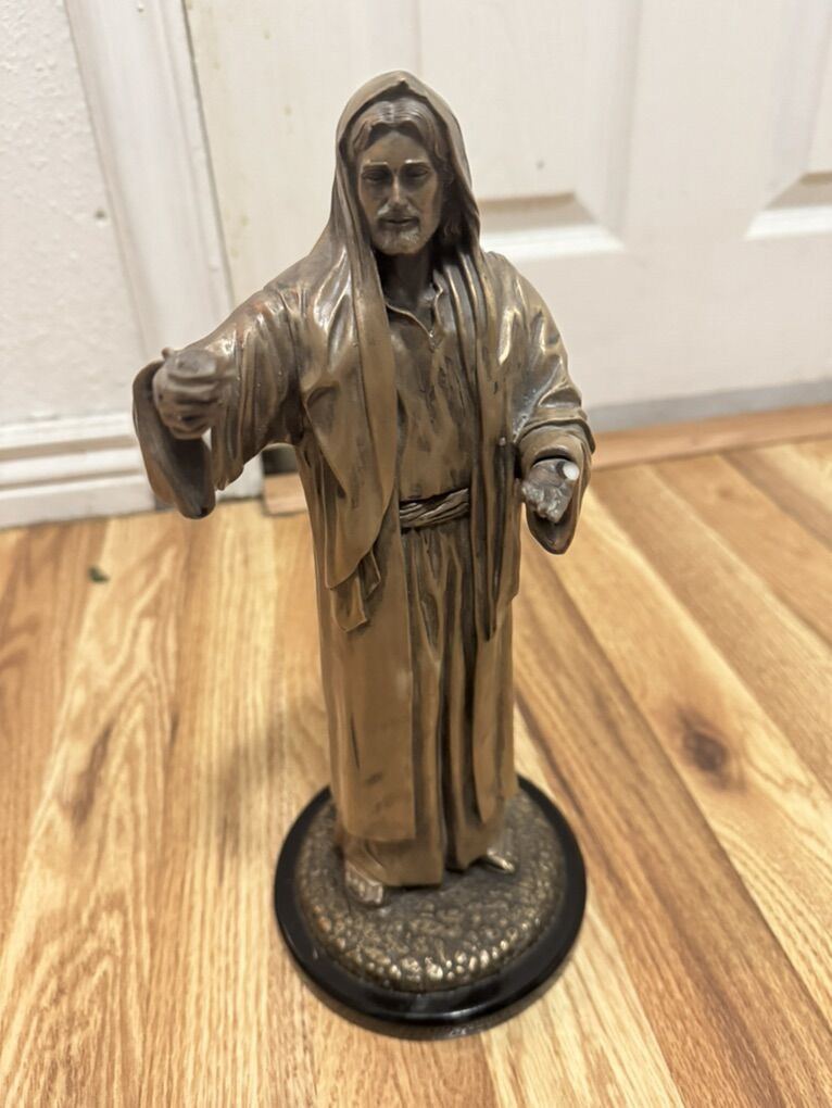 Lead Kindly Light By Simon Dewey 12 Cast Bronze