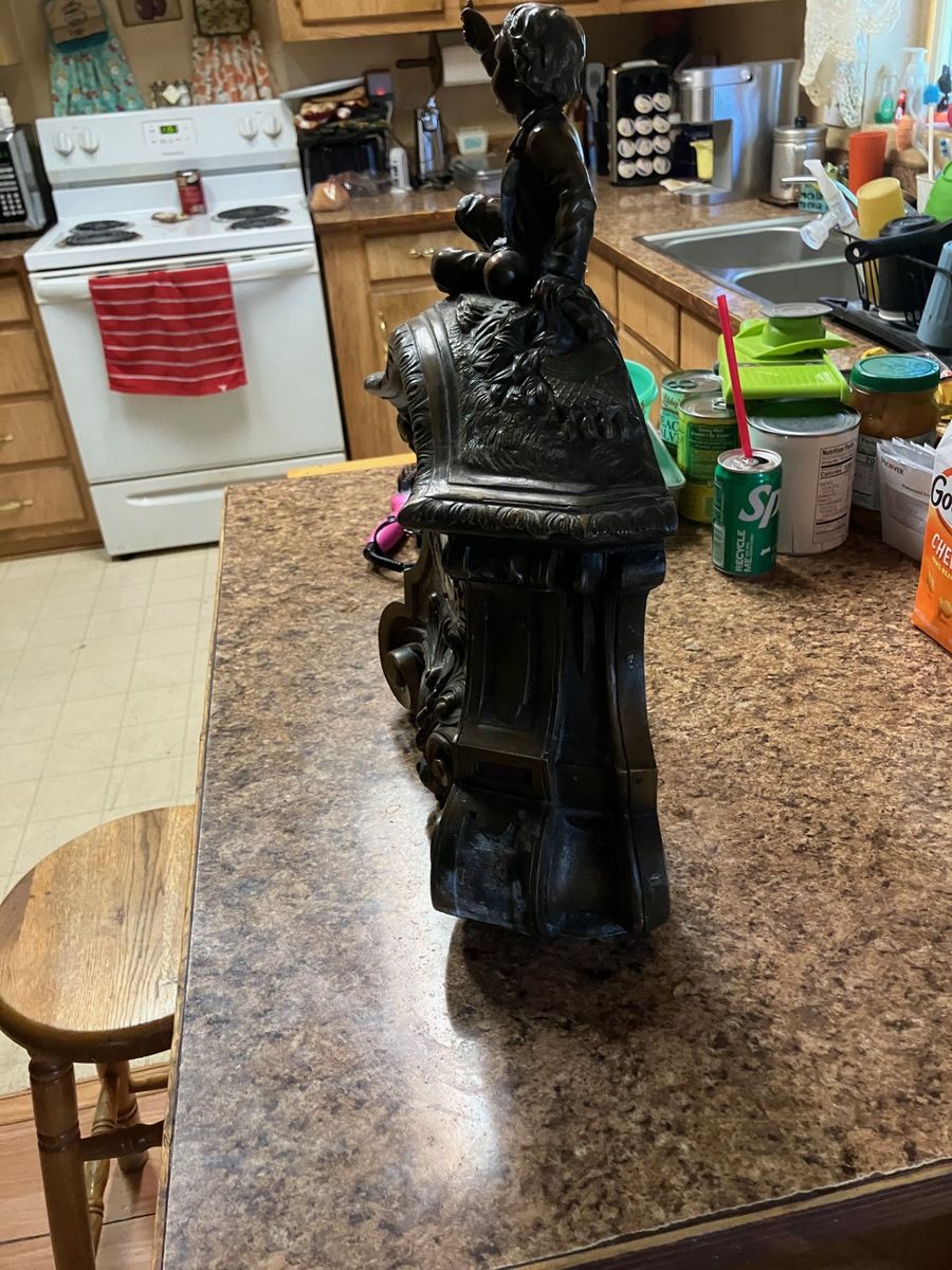 N Muller 29 mantel clock circa 1859