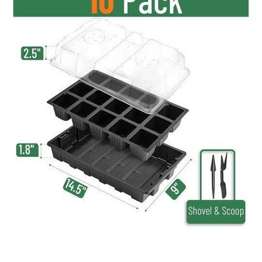 Seed starter trays 10 pack