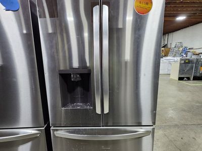 LG French Door Refrigerator in Stainless Steel with Bottom Freezer Counter Depth - New